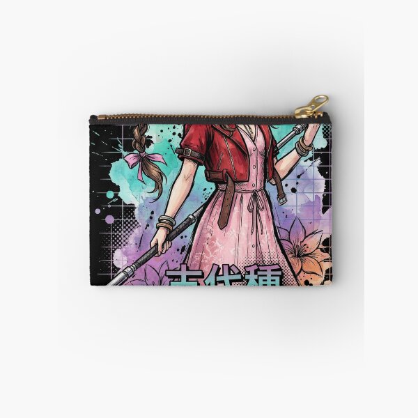 Item preview, Final Fantasy VII Aerith Gainsborough Pink Dress Flower Girl Design designed and sold by Senpaiwaves.