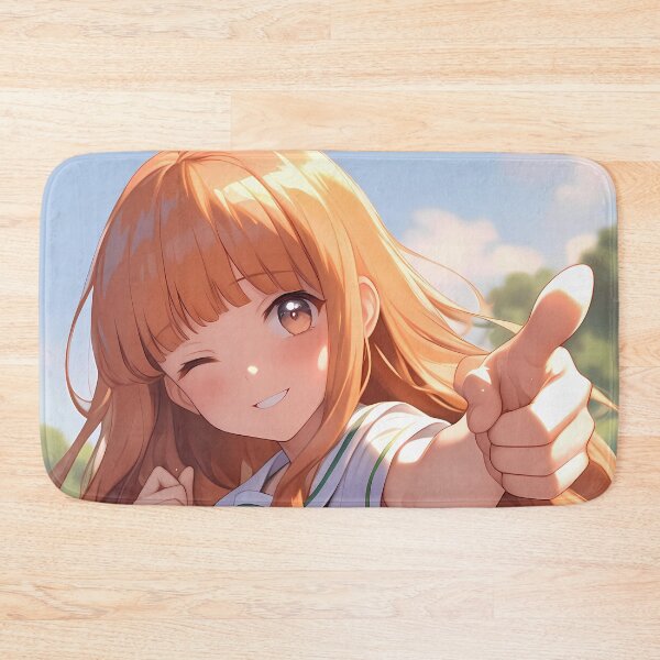 Item preview, Saori Takebe Girls Und Panzer Playful Wink School Uniform Energy designed and sold by SuperTeamCanada.