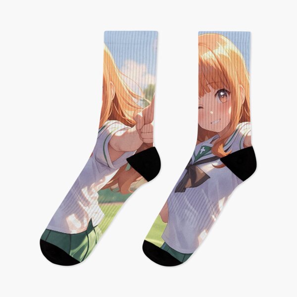 Item preview, Saori Takebe Girls Und Panzer Playful Wink School Uniform Energy designed and sold by SuperTeamCanada.