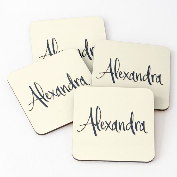 Item preview, ALEXANDRA personalized type design designed and sold by CharlottePlaceArt.