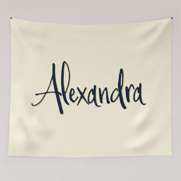Item preview, ALEXANDRA personalized type design designed and sold by CharlottePlaceArt.