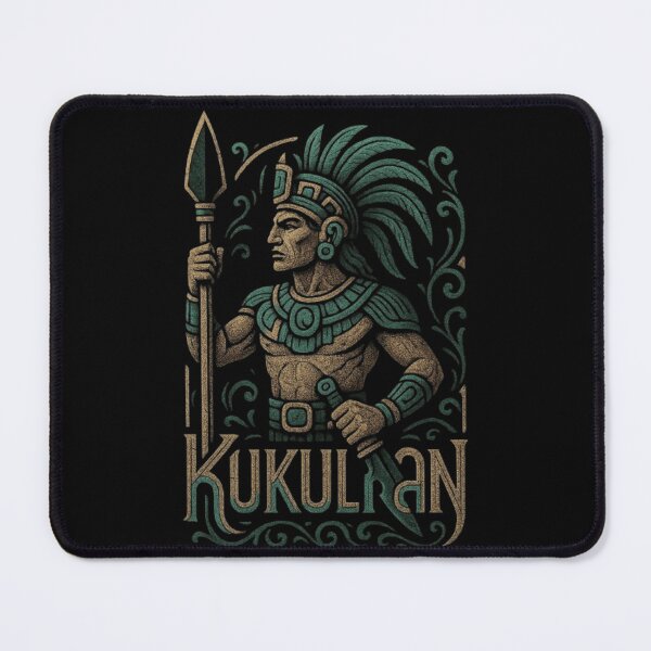 Item preview, Mayan Warrior Kukulkan Design, Ancient Maya King, Feathered Serpent God, Aztec and Maya Mythology, Mayan Battle Warrior, Kukulkan God Shirt, Mayan Culture Art, Ancient Civilization Warrior designed and sold by Typologystudios.