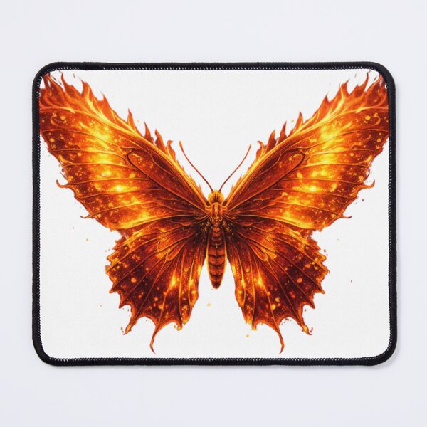 Item preview, Reborn From Ashes Fire Butterfly – Phoenix Aesthetic Flame Wings designed and sold by DreamelleStudio.