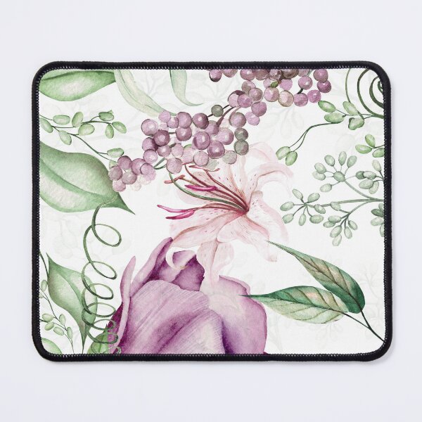 Item preview, Midnight Lily & Wild Berry Botanical designed and sold by MarykeArt.