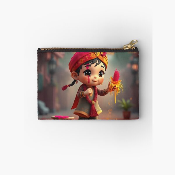 Item preview, Holi Turban Boy Sticker designed and sold by Teewave-Ashish.