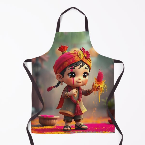 Item preview, Holi Turban Boy Sticker designed and sold by Teewave-Ashish.