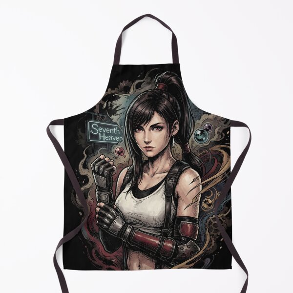 Item preview, Tifa Lockhart FF7 Remake Martial Artist Portrait designed and sold by Senpaiwaves.