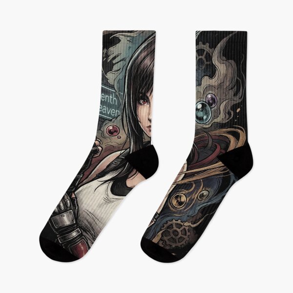 Item preview, Tifa Lockhart FF7 Remake Martial Artist Portrait designed and sold by Senpaiwaves.