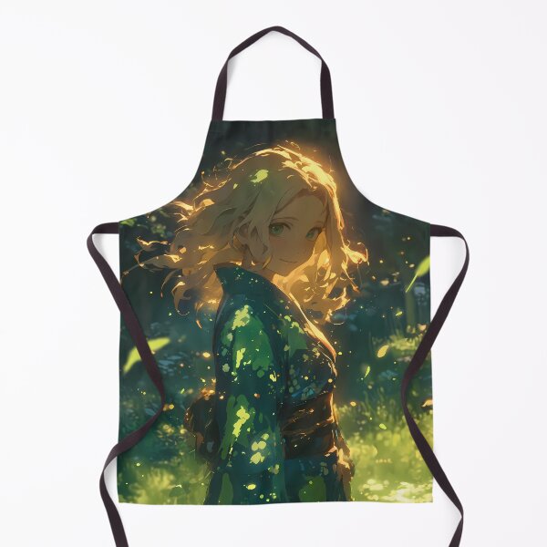 Item preview, Shiemi Moriyama Blue Exorcist Forest Sunlight Green Kimono Peaceful designed and sold by SuperTeamCanada.
