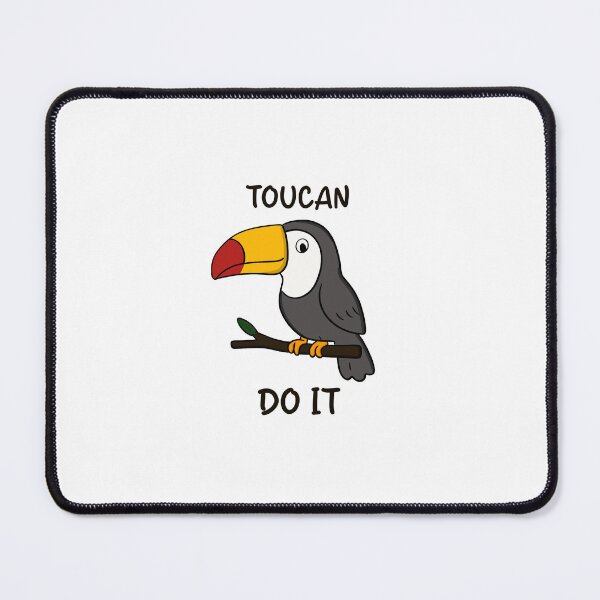 Artikelvorschau, Toucan Do It – Funny Toucan Pun Cute Motivational Bird Design entworfen und verkauft von klebtgut.