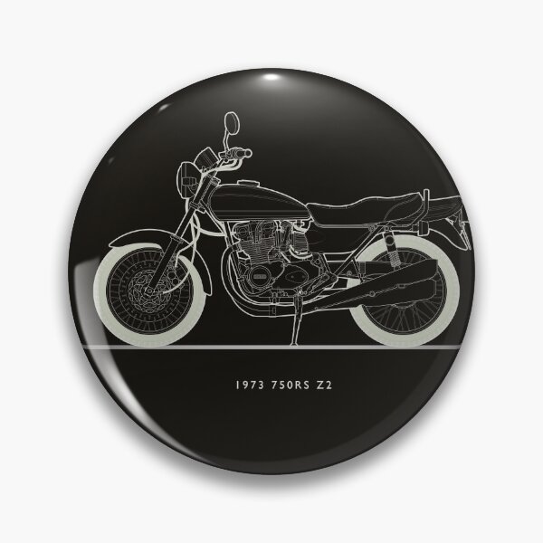 Item preview, The Art of Wheels: Kawasaki 750RS Z2 - Inverted-Line Art designed and sold by anuaramir.