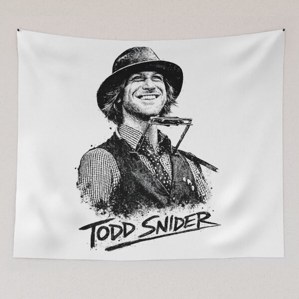 Item preview, Todd Snider – Ramblin’ Ink Stencil Portrait designed and sold by gahteeriffico.