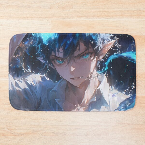 Item preview, Rin Okumura Blue Exorcist Blue Flames Water Intense Supernatural designed and sold by SuperTeamCanada.