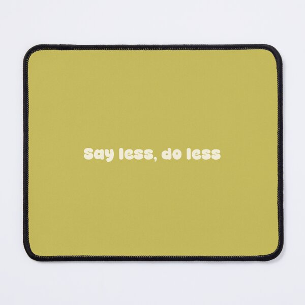 Item preview, Say Less, Do Less - Anti-Hustle Humor - Funky Retro Green designed and sold by Just Vibing Co.