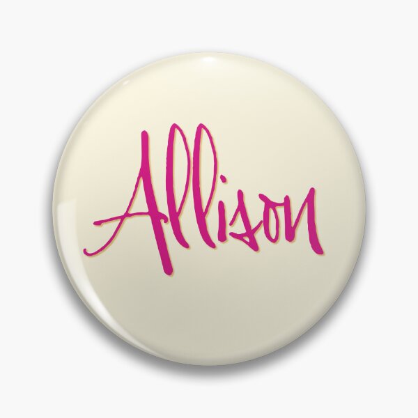 Artikelvorschau, ALLISON personalisiertes Schriftartdesign entworfen und verkauft von CharlottePlaceArt.