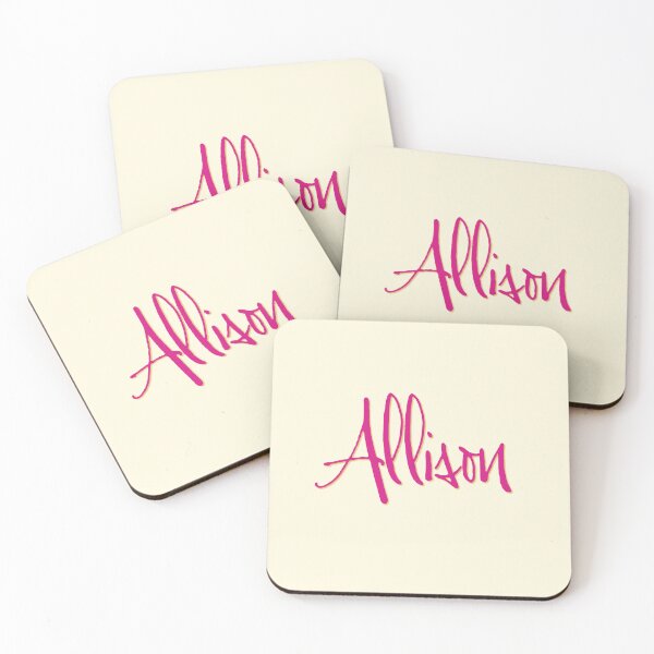 Item preview, ALLISON personalized type design designed and sold by CharlottePlaceArt.