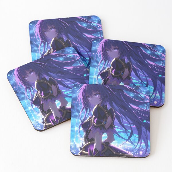Item preview, Tohka Yatogami Date A Live Cosmic Galaxy Night Purple Glow Fantasy Armor designed and sold by SuperTeamCanada.