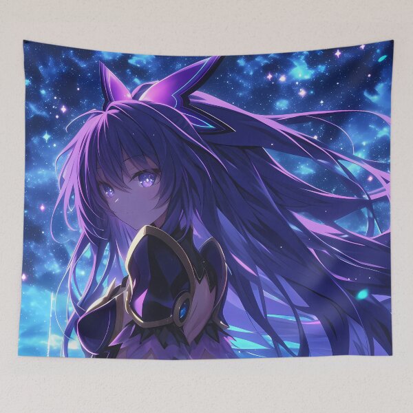 Item preview, Tohka Yatogami Date A Live Cosmic Galaxy Night Purple Glow Fantasy Armor designed and sold by SuperTeamCanada.
