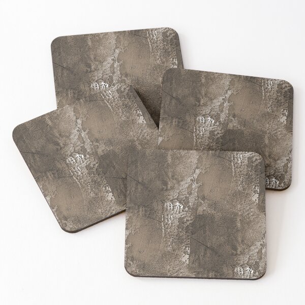 Item preview, Textured Gunge Abstract in Brown designed and sold by Artistestella.