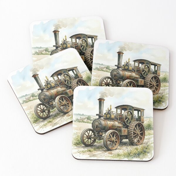 Item preview, Vintage Stream Tractor  designed and sold by GraphicsClub.