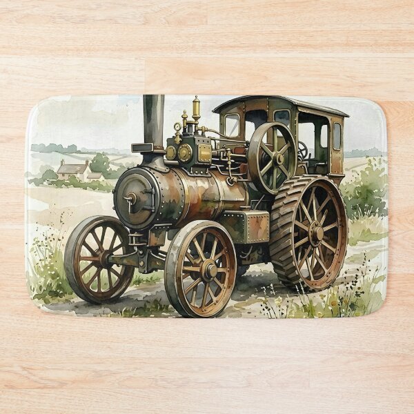 Item preview, Vintage Stream Tractor  designed and sold by GraphicsClub.