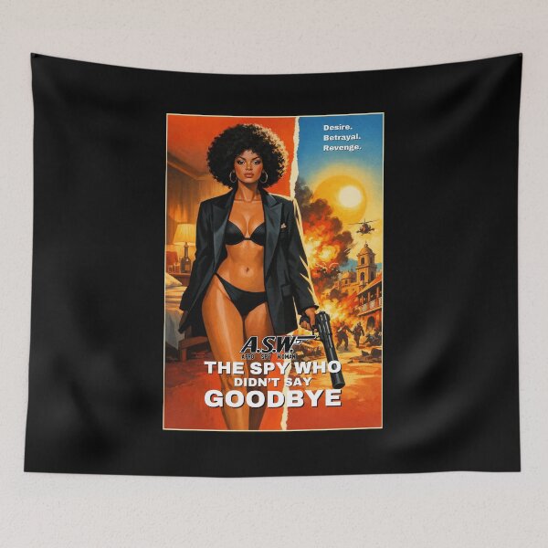 Item preview, Afro Spy Woman The Spy Who Didnt Say Goodbye - Action Movie designed and sold by FilMate.
