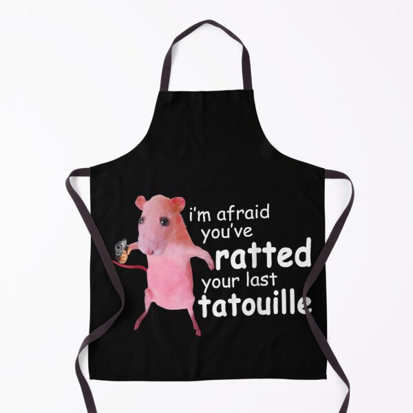 Item preview, Im Afraid Youve Ratted Your Last Tatouille Funny Pink Rat Gun designed and sold by AllanKexiono.