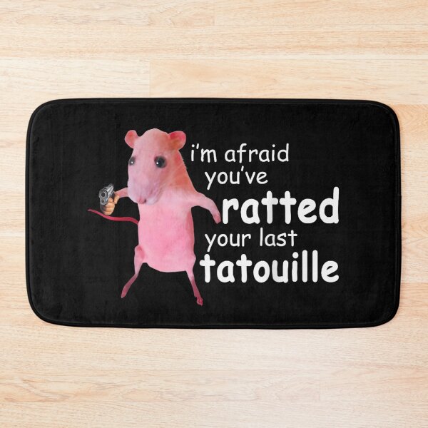 Item preview, Im Afraid Youve Ratted Your Last Tatouille Funny Pink Rat Gun designed and sold by AllanKexiono.