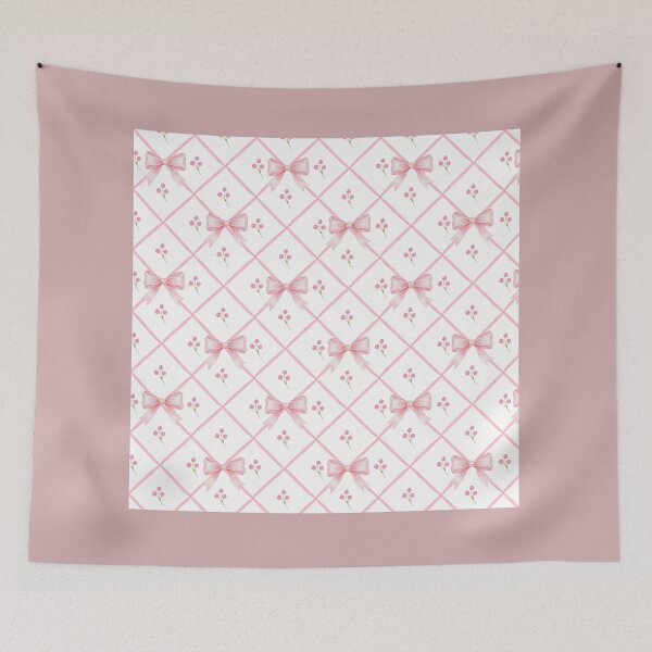 Item preview, pink ribbon pattern designed and sold by Moonland21.