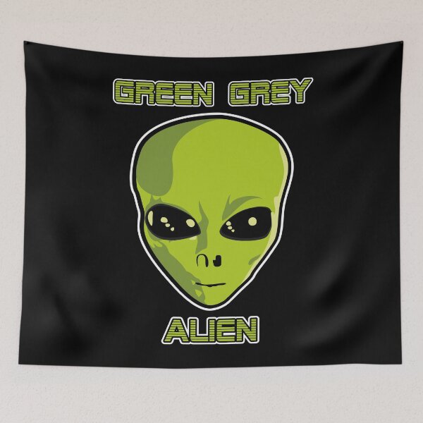Item preview, Green Grey Alien designed and sold by MagicEyesOnly.