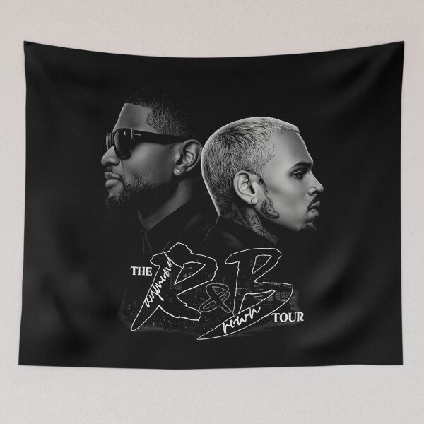 Item preview, Usher Raymond and Chris Brown Tour 2026, R&B Tour Chris Brown Usher Raymond designed and sold by MaiVNMiMi.
