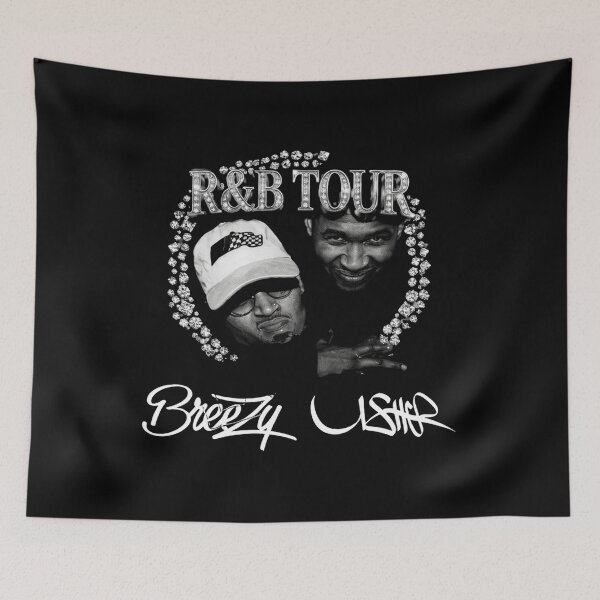 Item preview, Usher Raymond and Chris Brown Tour 2026, R&B Tour Chris Brown Usher Raymond designed and sold by MaiVNMiMi.