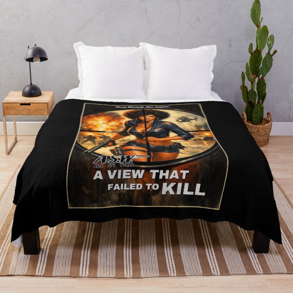 Item preview, Afro Spy Woman A View That Failed To Kill - Vintage Action Movie designed and sold by FilMate.