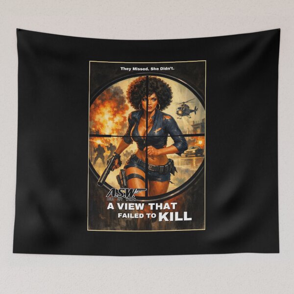 Item preview, Afro Spy Woman A View That Failed To Kill - Vintage Action Movie designed and sold by FilMate.