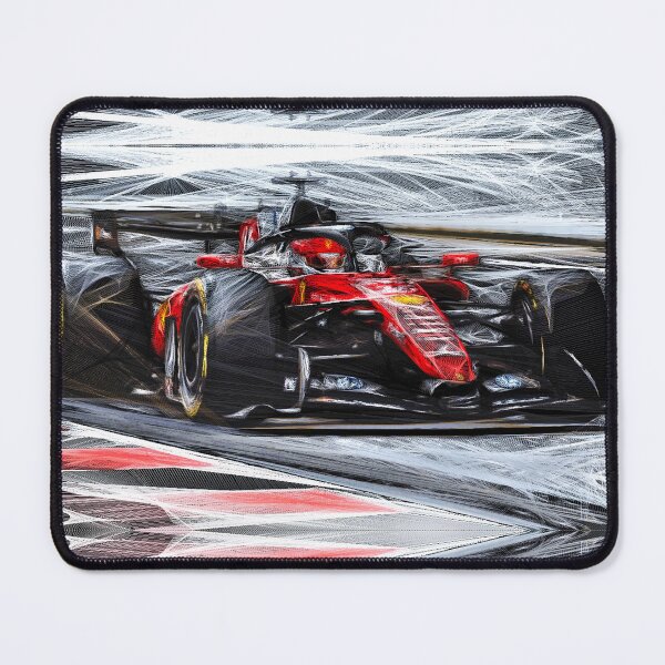 Item preview, Red Race Car Art designed and sold by WorldEngine.