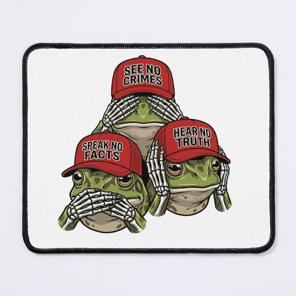 Item preview, See-No-Crimes-Hear-No-Truth-Speak-No-Facts designed and sold by w66aboo.