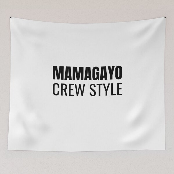 Item preview, Mamagayo Crew Style (Black) designed and sold by ShipCrewNation.