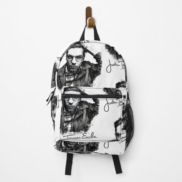 Item preview, Justin Townes Earle – Ink & Ash Stencil Portrait designed and sold by gahteeriffico.