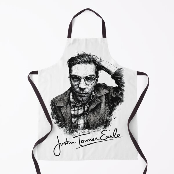 Item preview, Justin Townes Earle – Ink & Ash Stencil Portrait designed and sold by gahteeriffico.