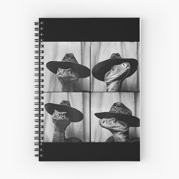 Item preview, Snake Wearing Cowboy Hat Vintage Photobooth Aesthetic Western Serpent Snake Art designed and sold by SiddoMingalo.