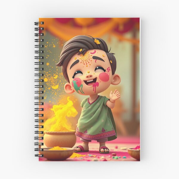Item preview, Holi Child Celebration Sticker  designed and sold by Teewave-Ashish.