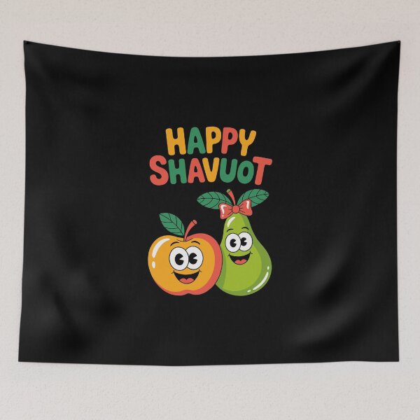 Item preview, Happy Shavuot Fruit Characters designed and sold by jkrphoto.