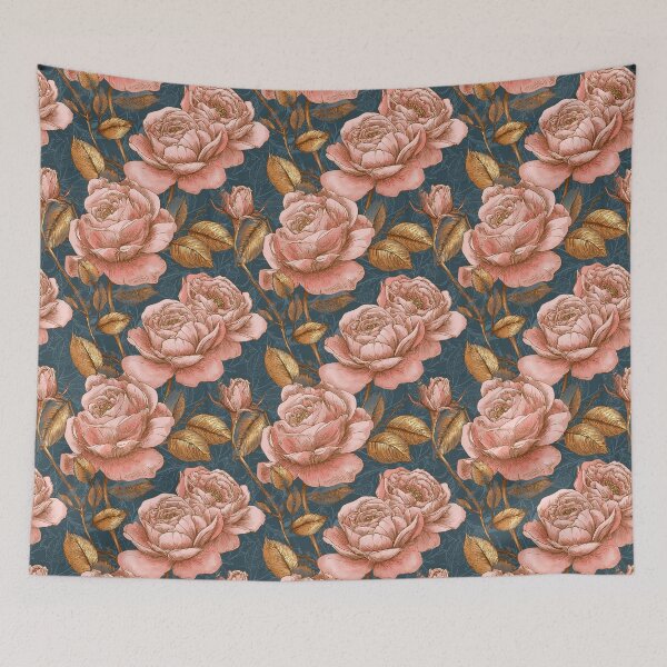Item preview, Chic Rose  - Botanical Garden Pattern  - Birthday Gifts designed and sold by RoyalStarsPatts.