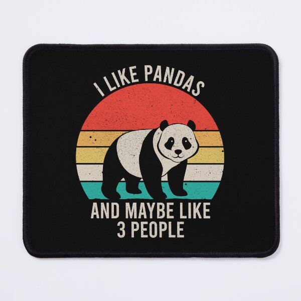 Item preview, I Like Pandas And Maybe Like 3 People - Funny Panda Bear Lover designed and sold by wulanivtiany.