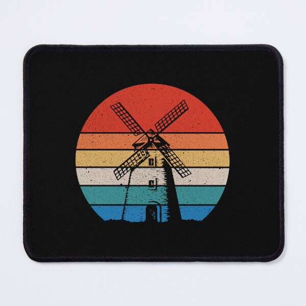Item preview, Vintage Holland Windmill - Retro Netherland Dutch Gift designed and sold by wulanivtiany.