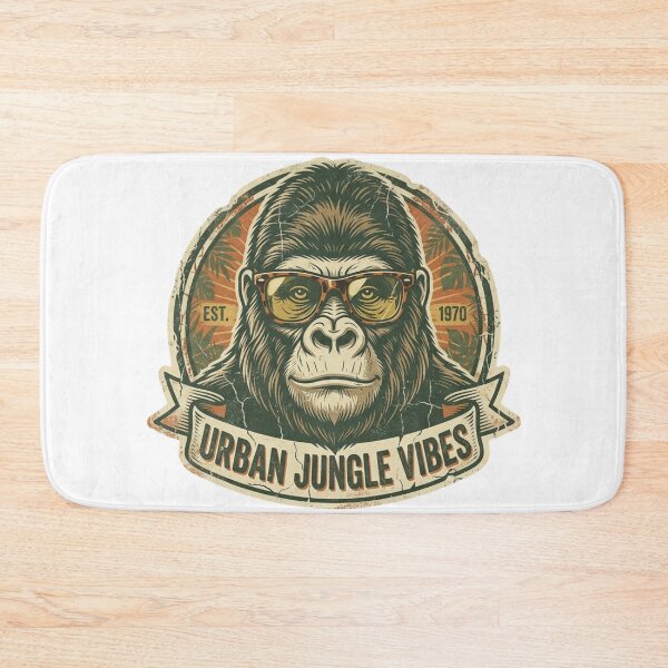 Item preview, Vintage Gorilla with Sunglasses | Urban Jungle Vibes Retro Art --- designed and sold by Wear Sculpt.