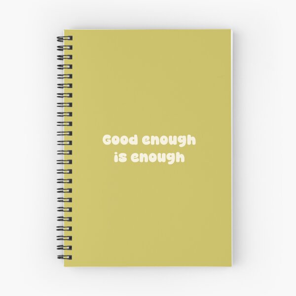Item preview, Good Enough Is Enough — Funky Retro Green Quote Print | Anti Perfectionism Millennial Humor designed and sold by Just Vibing Co.