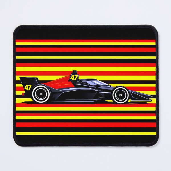 Item preview, #47 Mick Schumacher 2026 IndyCar Side Profile designed and sold by PitWallArt.