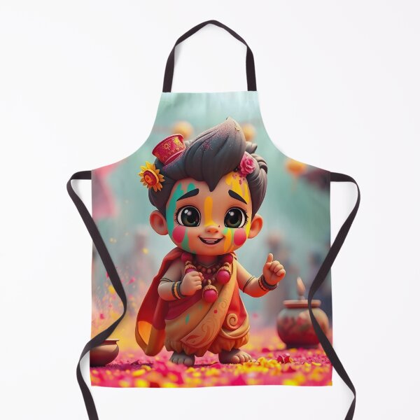 Item preview, Holi Festive Child Sticker designed and sold by Teewave-Ashish.