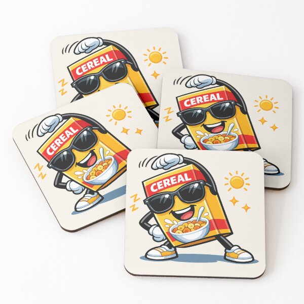 Item preview, Morning Stretch Cereal Fitness Character designed and sold by BROHLine Studio.